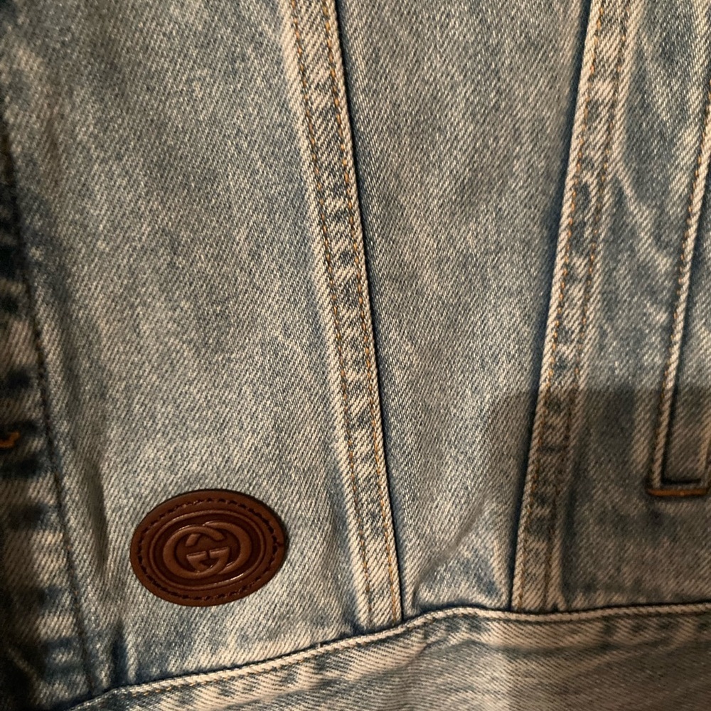 Gucci jean jacket vest - Picture 3 of 5